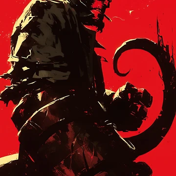 Artwork thumbnail, Hellboy - Intense Anger by Lost Idols Productions General Shop