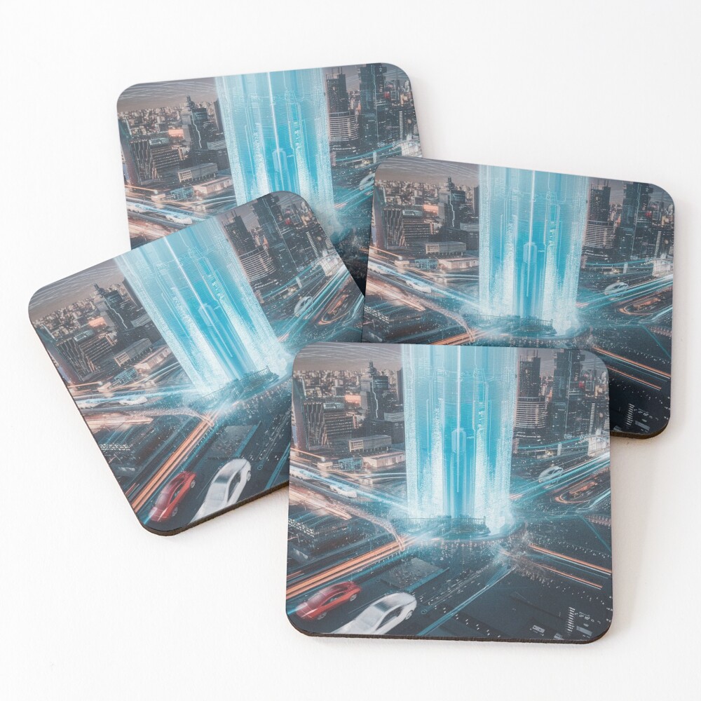 Item preview, Coasters (Set of 4) designed and sold by CustomTee-Lab.