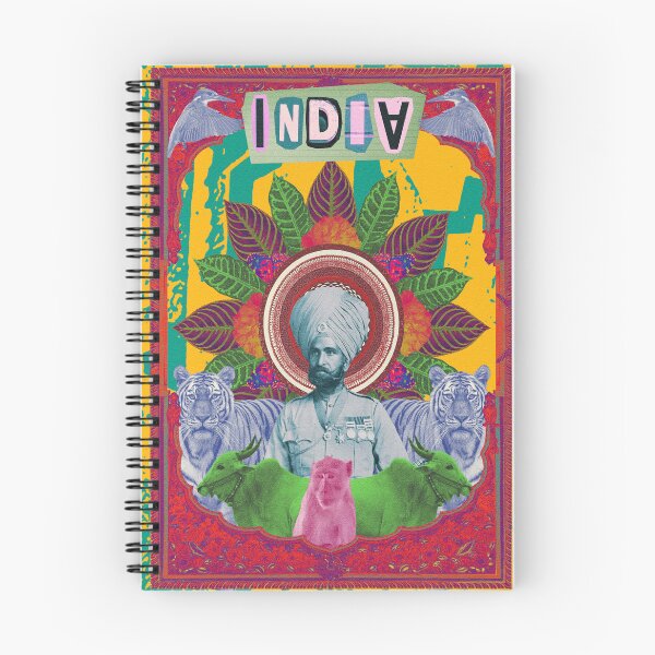 Item preview, Surreal collage India designed and sold by LwcyDesign.
