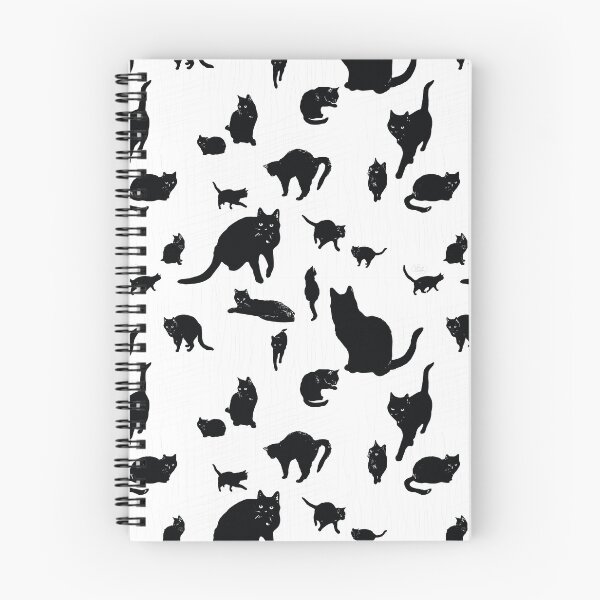 Item preview, Black cat silhouette - seamless pattern designed and sold by Pxycrafts.