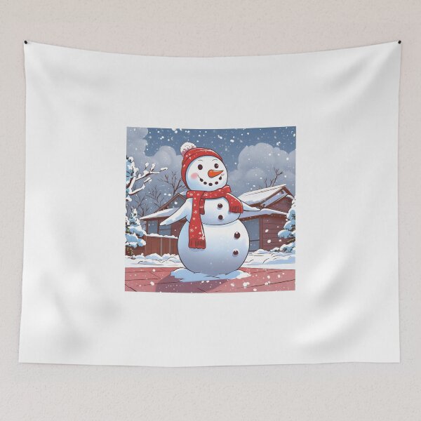 Item preview, Magical Christmas Snowman designed and sold by Gina-Rosa.