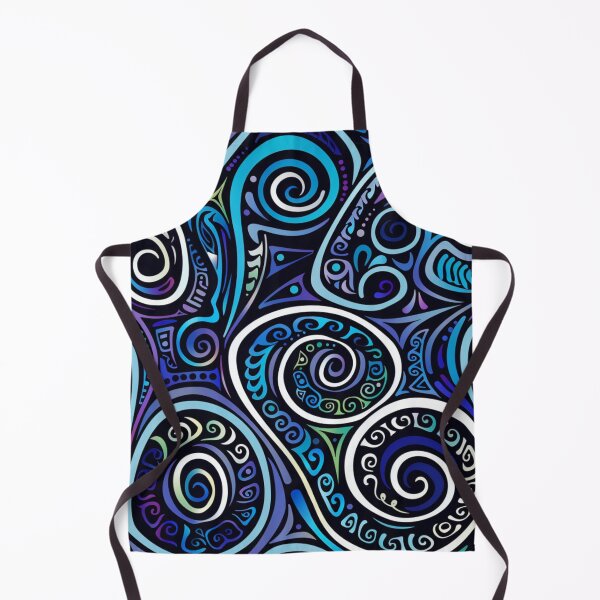 Item preview, New Zealand Māori Paua Pattern Koru Design 68 designed and sold by GrinGalore.