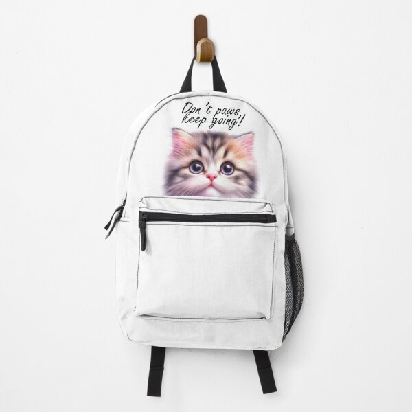 Item preview, Cutie kitty. Don't paws, keep going! designed and sold by Tori-Rori.