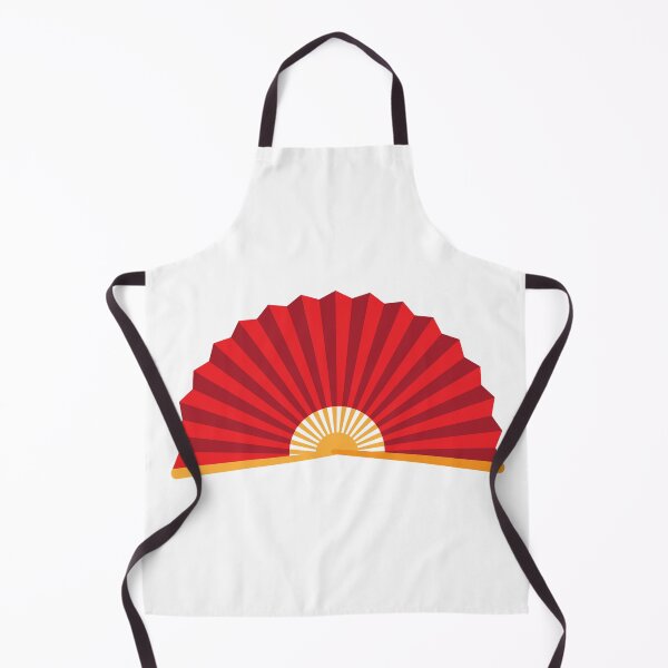 Item preview, A red Chinese or Japanese wind paper fan designed and sold by CHERRY--SHOP.