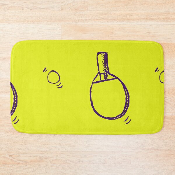 Item preview, Table tennis Fluoro Yellow Purple designed and sold by MagentaTwilight.