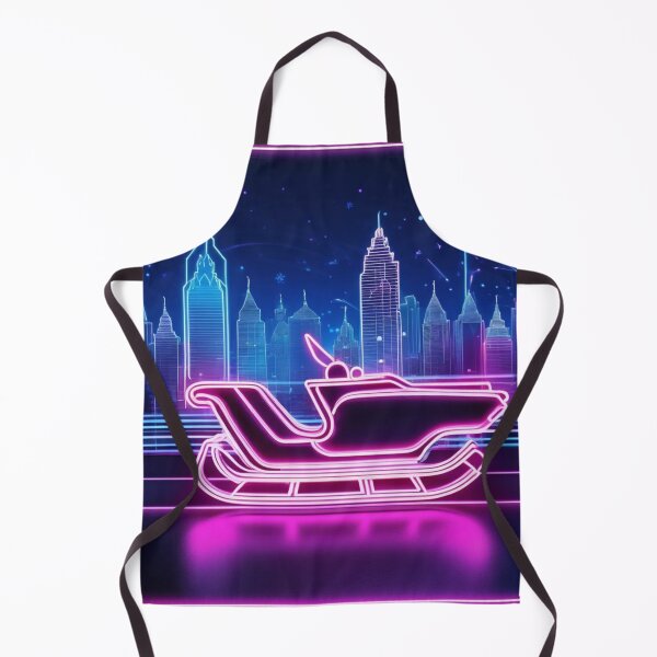 Item preview, Neon sledge christmas designed and sold by Cookbeat.