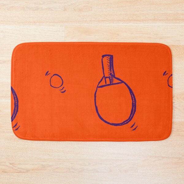 Item preview, Table tennis Fluoro Orange Purple designed and sold by MagentaTwilight.