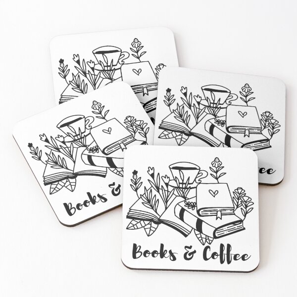 Item preview, Books And Coffee designed and sold by HuesMeows.
