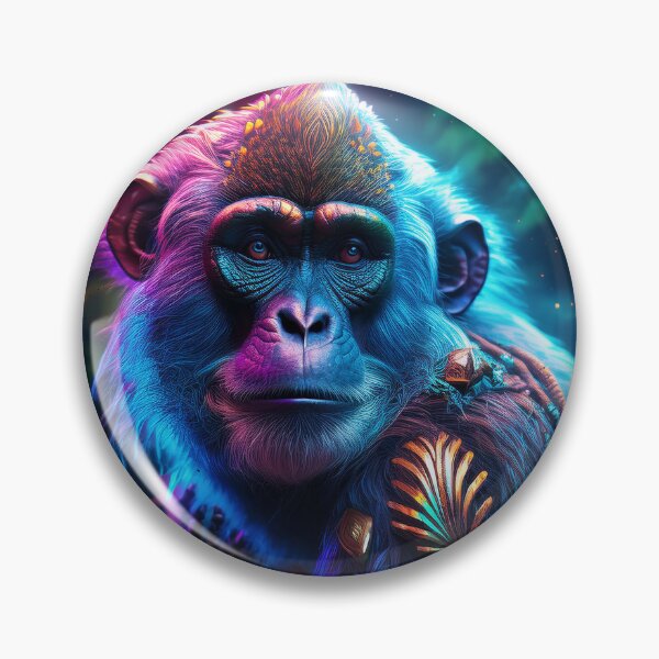 Item preview, Neon | Fluorescent Ape | Nature Monkey Collection designed and sold by monkeybusiness.pt.