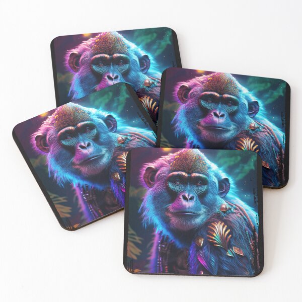 Item preview, Neon | Fluorescent Ape | Nature Monkey Collection designed and sold by monkeybusiness.pt.