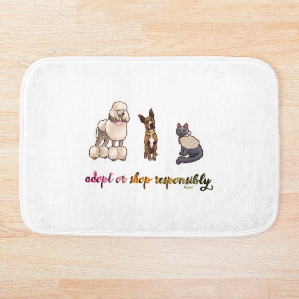 Item preview, Adopta o compra un caniche de manera responsable designed and sold by Rhia4rt.