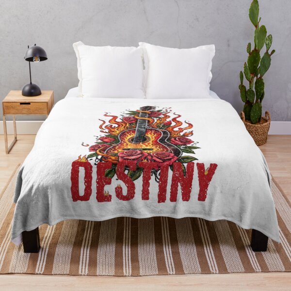 Item preview, Destiny - Fiery Guitar Design with Roses for Music Lovers designed and sold by CWT-JustforFun.