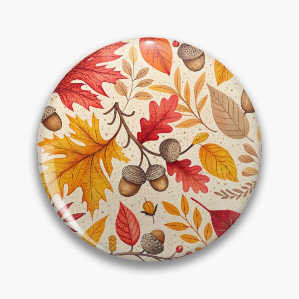 Item preview, Autumn Harmony: A Colorful Fall Pattern designed and sold by Paper Punch.