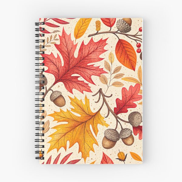 Item preview, Autumn Harmony: A Colorful Fall Pattern designed and sold by Paper Punch.