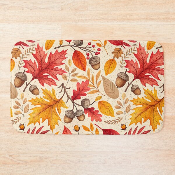 Item preview, Autumn Harmony: A Colorful Fall Pattern designed and sold by Paper Punch.