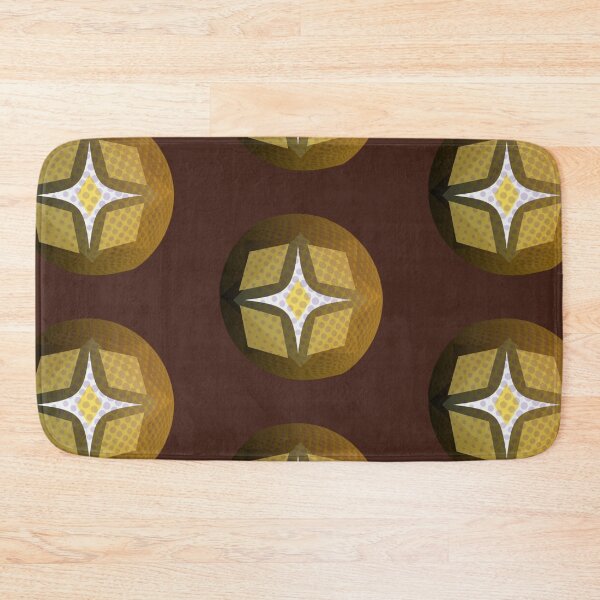Item preview, 3D Polka Gold Brown designed and sold by Art Shimmers.