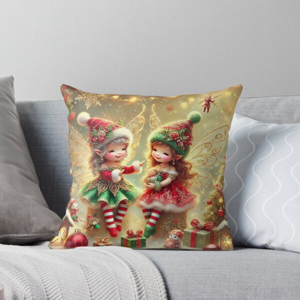 Artikelvorschau, Entzückende Weihnachtsfeen Magie entworfen und verkauft von Dream Bloom Gallery.
