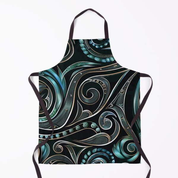 Item preview, New Zealand Māori Paua Pattern Koru Design 69 designed and sold by GrinGalore.
