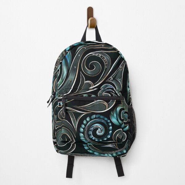 Item preview, New Zealand Māori Paua Pattern Koru Design 69 designed and sold by GrinGalore.