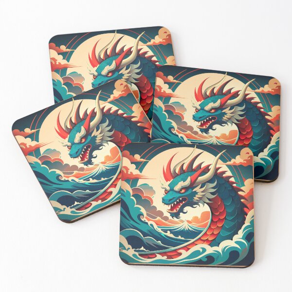 Item preview, Dragon's Sunset Symphony designed and sold by Paper Punch.