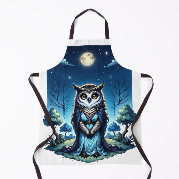 Item preview, Cosmic Owl Stargazing Scene designed and sold by Arcane Adorable.