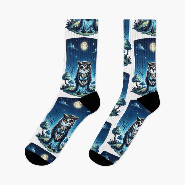 Item preview, Cosmic Owl Stargazing Scene designed and sold by Arcane  Adorable.