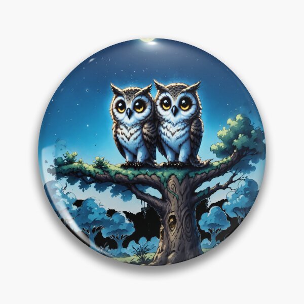 Item preview, Cosmic Owl Stargazing Scene designed and sold by Arcane  Adorable.
