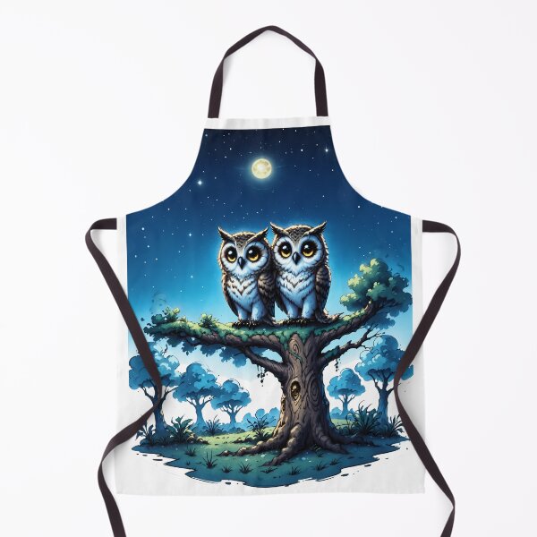 Item preview, Cosmic Owl Stargazing Scene designed and sold by Arcane Adorable.