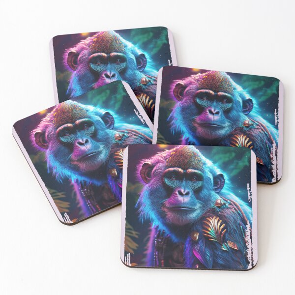 Item preview, Neon | Fluorescent Ape | Nature Monkey Collection designed and sold by monkeybusiness.pt.