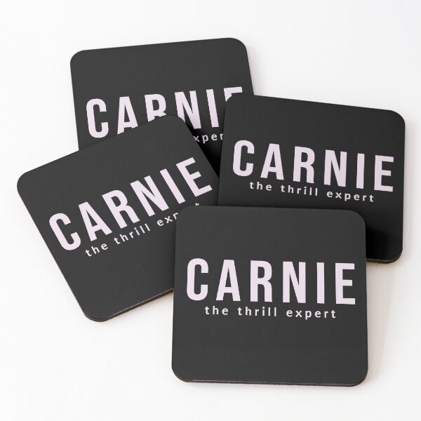 Item preview, CARNIE The Thrill Expert (white) designed and sold by admin-trevtone.