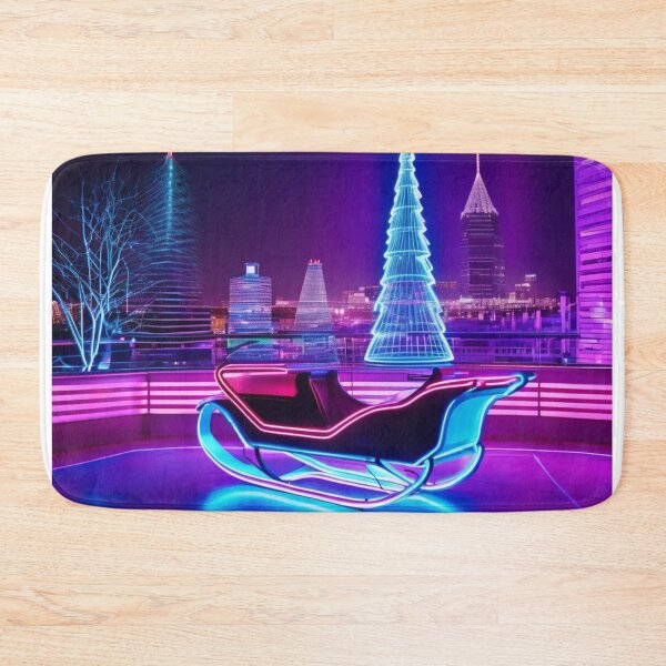 Item preview, Neon Sledge Christmas V3 designed and sold by Cookbeat.