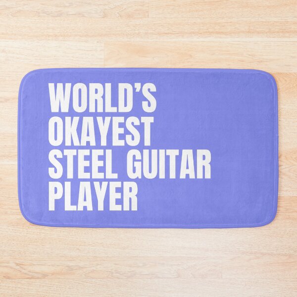 Item preview, World's Okayest Steel Guitar Player - White designed and sold by Cutsandsparks.