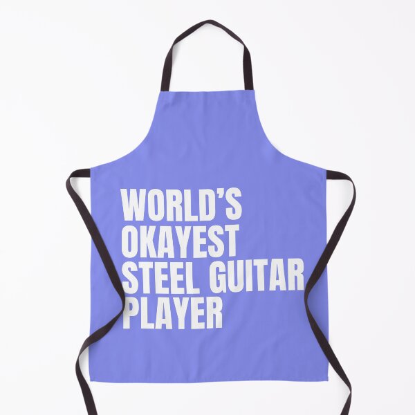Item preview, World's Okayest Steel Guitar Player - White designed and sold by Cutsandsparks.