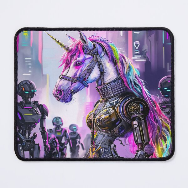 Item preview, Punk-Einhorn in einer futuristischen Stadt designed and sold by Collection de trésors .