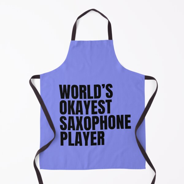 Item preview, World's Okayest Saxophone Player - Black designed and sold by Cutsandsparks.
