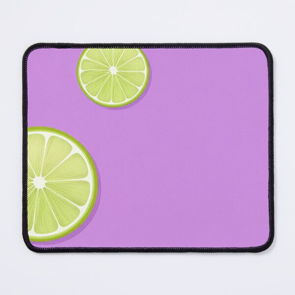 Item preview, Two halves of lime on a pink background designed and sold by Photopat.