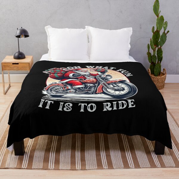 Item preview, Santa’s Wild Ride Christmas Biker oh what fun it is to ride designed and sold by Imaginarium Design.