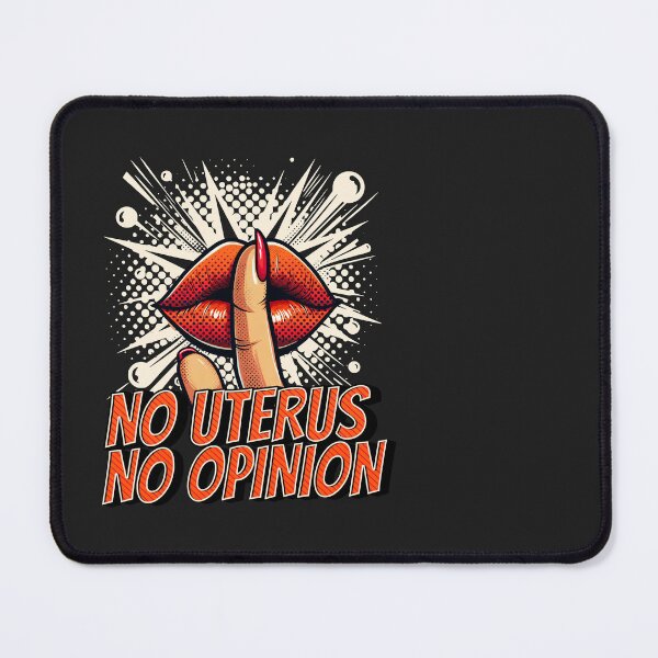 Item preview, Redproductive Rights No Uterus No Opinion Pop Art designed and sold by humnoo.