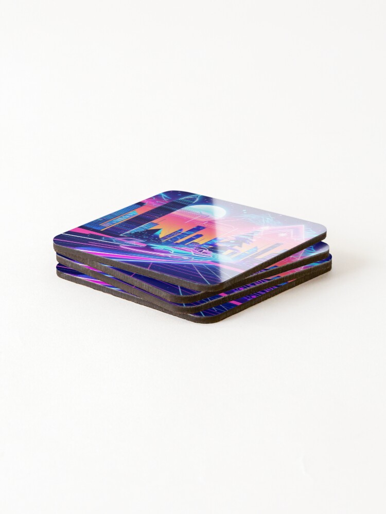 Thumbnail 4 of 5, Coasters (Set of 4), Futuristic Sledge designed and sold by Cookbeat.