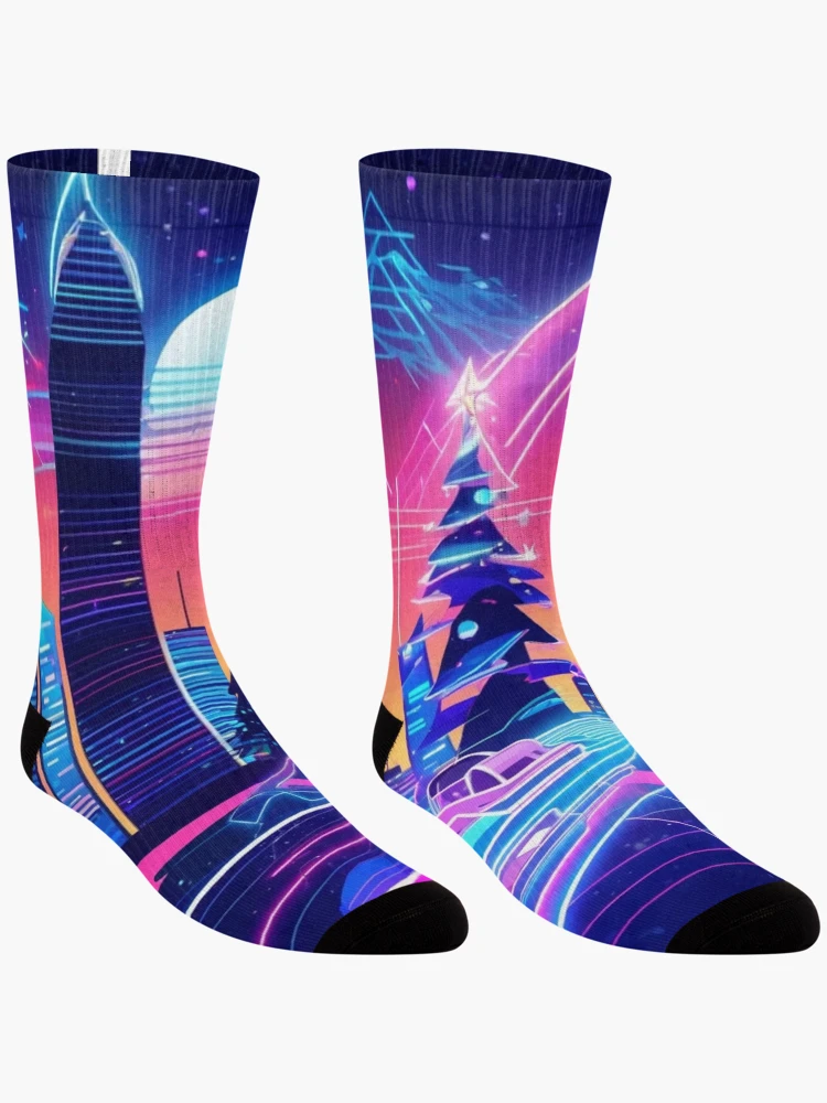 Thumbnail 3 of 5, Socks, Futuristic Sledge designed and sold by Cookbeat.
