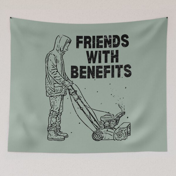 Item preview, Friends With Benefits Funny Snow Blower Winter Humor designed and sold by HowToCanadian.