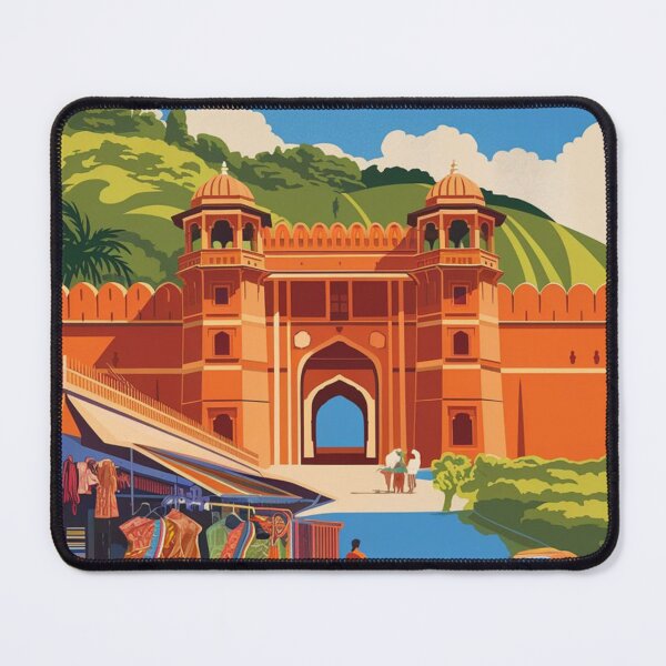 Item preview, Pune Vintage Travel Poster designed and sold by TravelerRat.