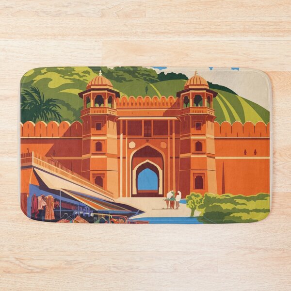 Item preview, Pune Vintage Travel Poster designed and sold by TravelerRat.