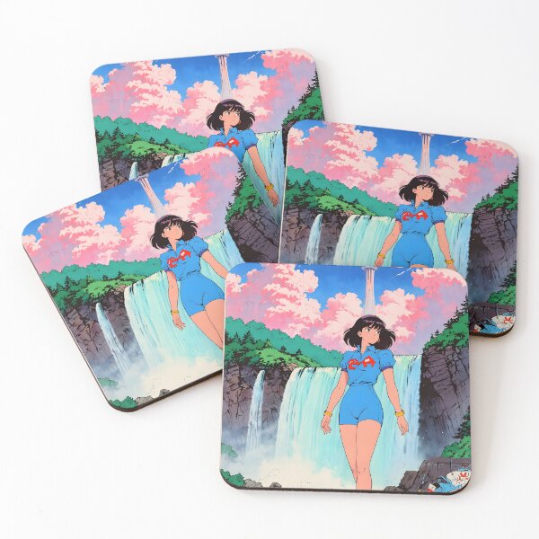 Item preview, Niagara Falls Canada Retro Anime Girl 80s Vintage Travel designed and sold by Retro-Anime9.