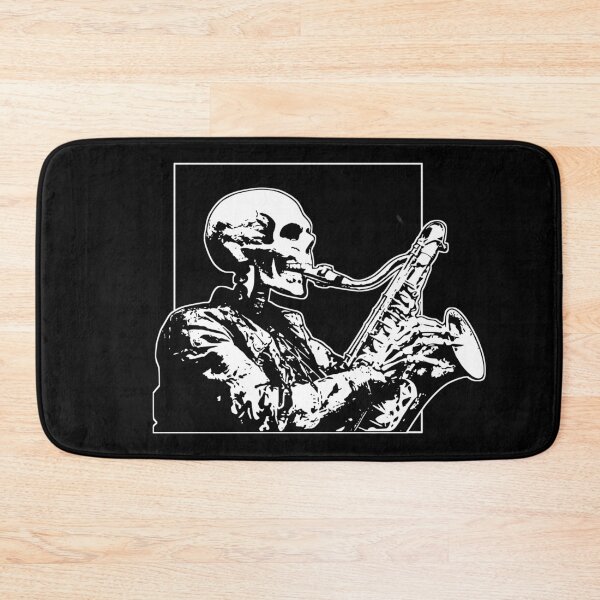 Item preview, Saxophone skull designed and sold by Brexmore3.