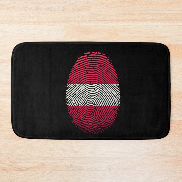 Item preview, Austria Flag Fingerprint Art | Stylish Austrian Pride Design" designed and sold by svarupa.