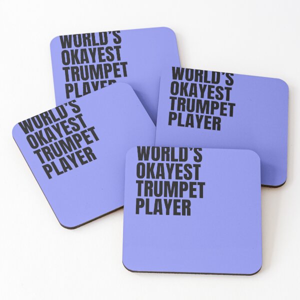 Item preview, World's Okayest Trumpet Player - Black designed and sold by Cutsandsparks.