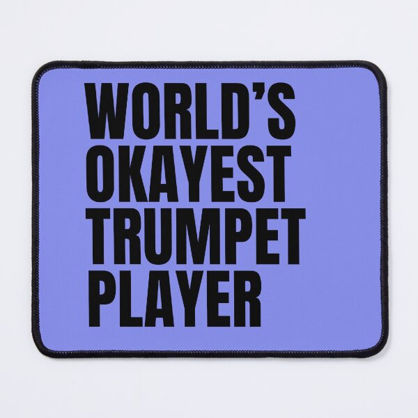 Item preview, World's Okayest Trumpet Player - Black designed and sold by Cutsandsparks.