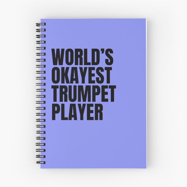 Item preview, World's Okayest Trumpet Player - Black designed and sold by Cutsandsparks.