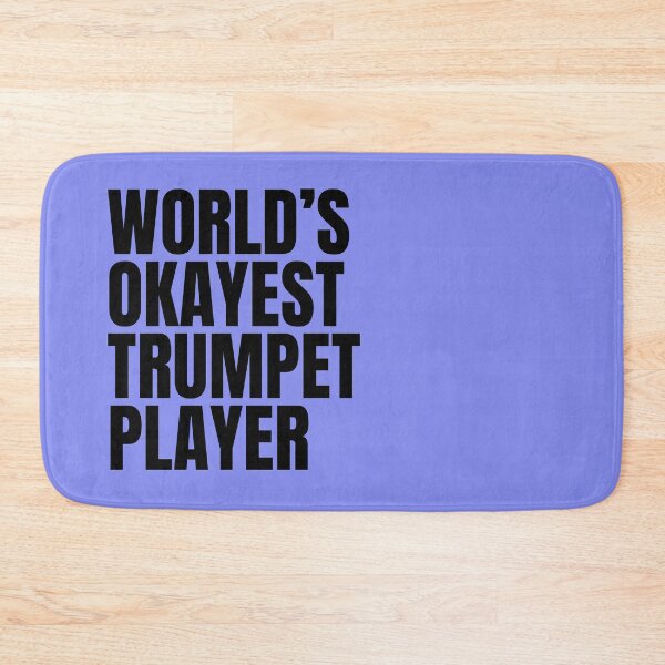Item preview, World's Okayest Trumpet Player - Black designed and sold by Cutsandsparks.